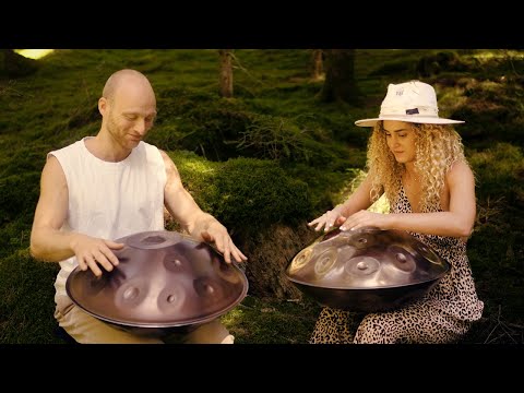When Time Stops | 1 hour handpan music | Malte Marten & Vybeshift
