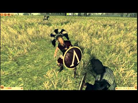 Rome total war Machinima Duel Spartan vs Immortals test