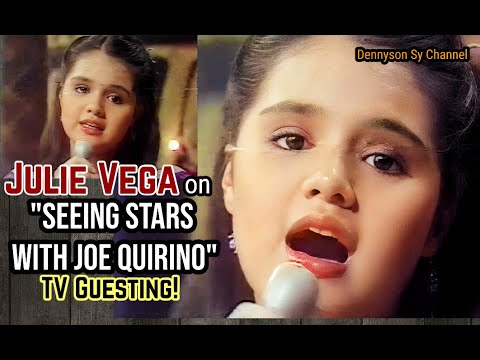 JULIE VEGA on "SEEING STARS WITH JOE QUIRINO"
