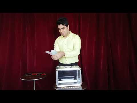 Tora Glassy Briefcase 4 Times by Tora Magic (money box 4 times)