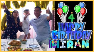 SURPRISING OUR 4-YEAR-OLD BOY! | HAPPY 4TH BIRTHDAY MIRAN! | BIRTHDAY CELEBRATION| VLOG #44
