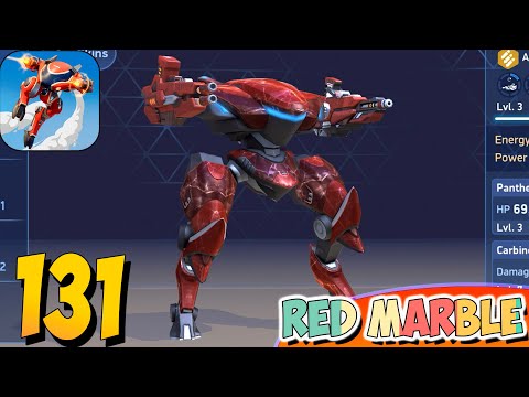 Mech Arena - Gameplay Walkthrough Part 131 - Panter Red Marble🔥OMG!(iOS,Android)