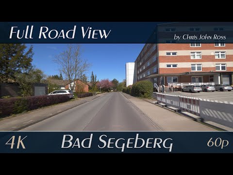 Bad Segeberg, Schleswig-Holstein, Germany: An der Trave, Hamdorfer Weg - 4K (2160p/60p) Ultra HD