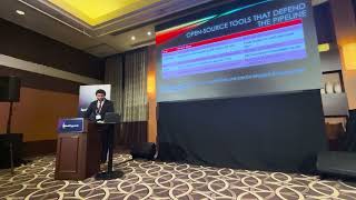 Supply Chain security presentation at OpenSSF conference organized by 