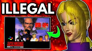The Illegal Tekken 2 For Super Nintendo !!
