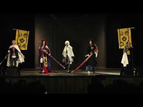 Animatsuri2017 - Block3 - Action дефиле - Touken Ranbu