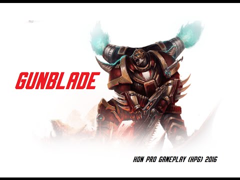 HoN Pro Gunblade Gameplay - 1793 MMR - Ep.467