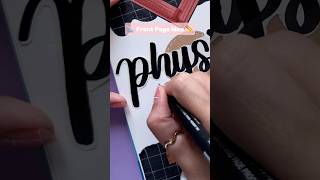 Physics Front Page Design ✨#nhuandaocalligraphy #frontpage #shorts