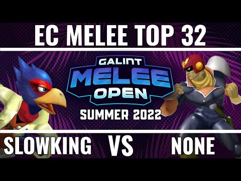 Slowking (Falco) vs n0ne (Captain Falcon) - East Coast Melee Top 32 - GMO Summer '22