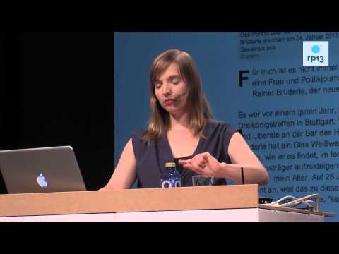 re:publica 2013 - Anne Wizorek: Ihr wollt also wissen, was #aufschrei gebracht hat?