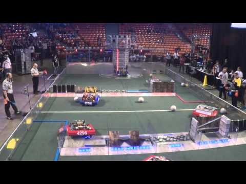 2016 Midwest Regional Qualification Match 19   4329 Pole Cam View