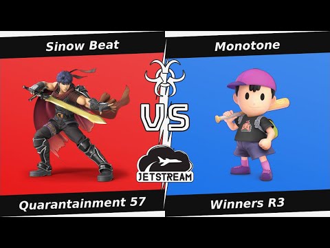 Quarantainment 57 Winners R3 - Sinow Beat (Ike) Vs Monotone (Ness) - SSBU