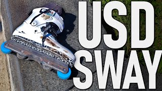 1st Street Ledge In My USD SWAYS // Aggressive Inline Skate Vlog