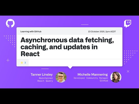 React Query - Open Source Friday stream with Tanner Linsley from