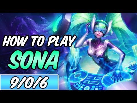 HOW TO PLAY SONA | New Build & Runes | Diamond Commentary | DJ Sona | League of Legends