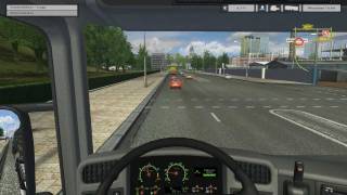 Euro Truck Simulator videosu