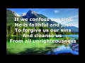 IF WE CONFESS OUR SINS (1 John 1:5-9)