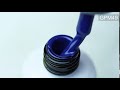 Gel varnish Atica Navy blue GPM49 (blue, enamel), 7.5 ml