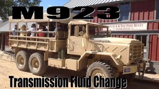 Converting M923 over to Transmission Fluid