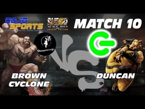 10 - DojosportsW5 AE2012 - SRKL vs GBZ - Brown Cyclone (ZAN) vs Duncan (RUF)