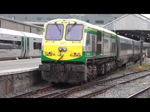 Irish Rail Class 201 (227) + Enterprise - Connolly station, Dublin