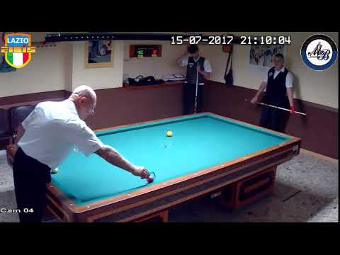Alessandri vs Zitelli - Gara Regionale Handicap 1/2/3Cat CSB Martino's Billiards(LT) 13/16Lug2017