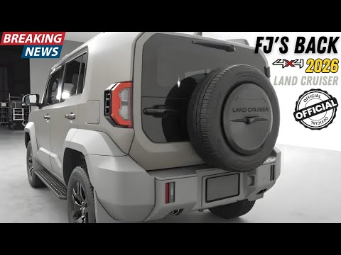 2026 Toyota Land Cruiser FJ – The Mini 4×4 You Didn’t See Coming!
