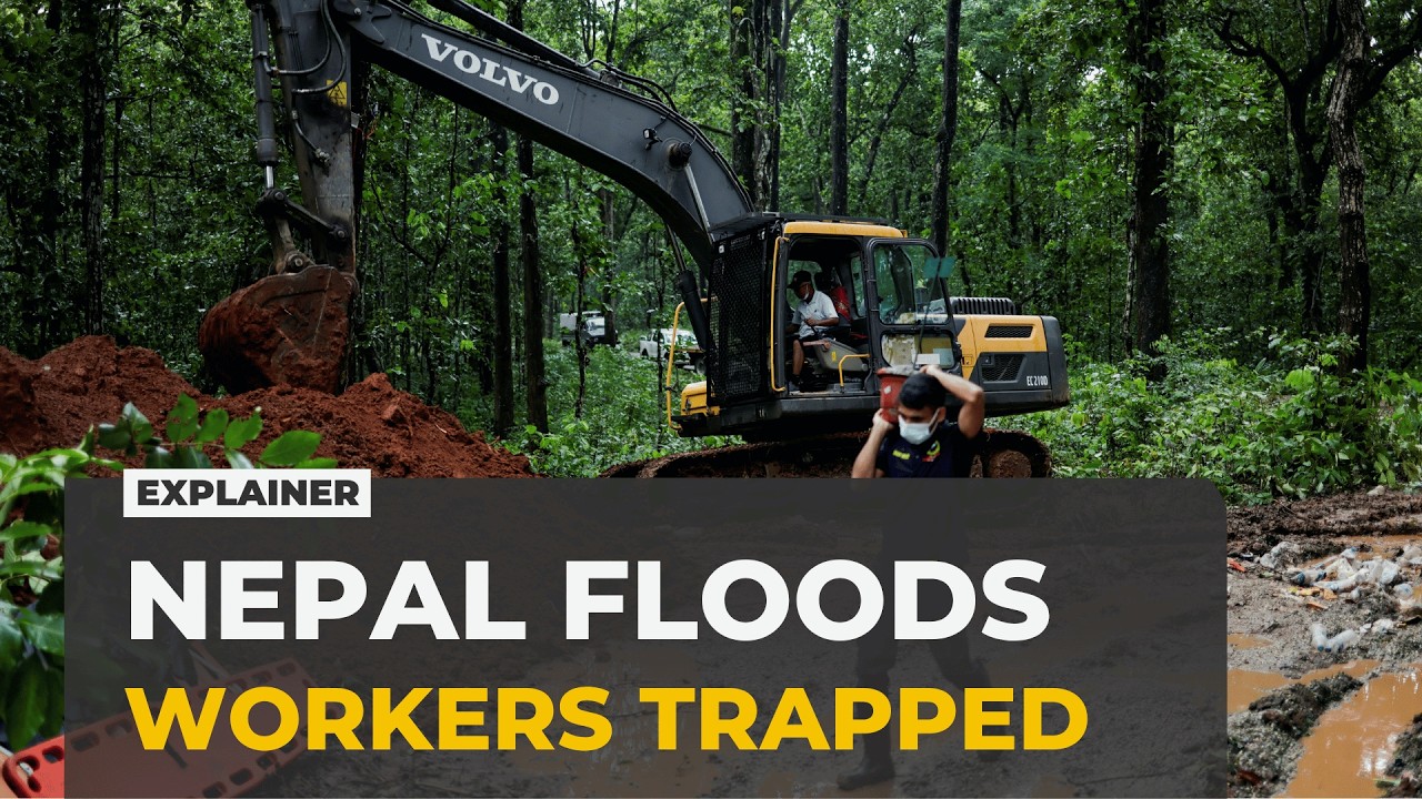 Race to reach 100+ workers trapped in Nepal's flooded tunnels: Explainer