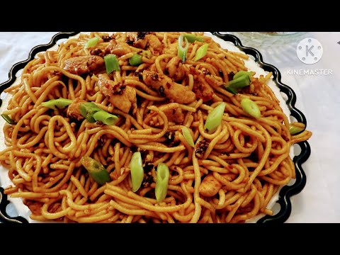 How to make chili garlic noodles