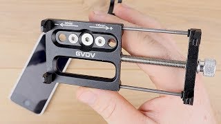 ROBUSTE Smartphone Halterung für Fahrrad & Motorrad von "GVDV" im TEST! // Handyhalterung // DEUTSCH