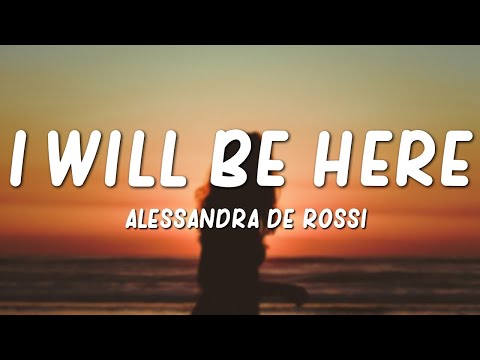 Alessandra de Rossi - I Will Be Here (Lyrics) | Through Night And Day's OST