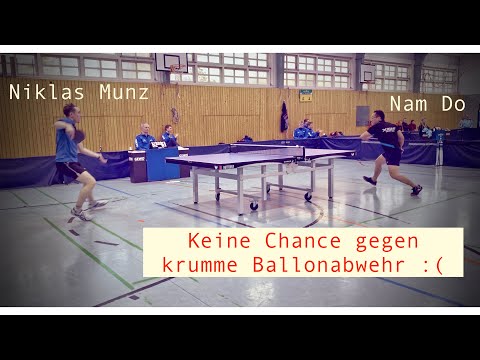 Match Time - Nam Do vs Niklas Munz in der Verbandsoberliga