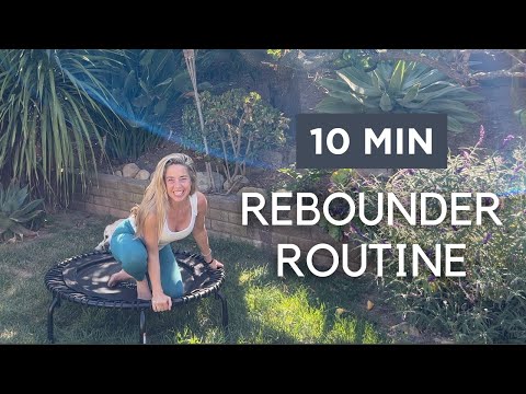 10 MIN DAILY REBOUNDER ROUTINE | do this every morning to feel AMAZING!! | The Shed Movement