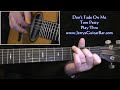 Tom Petty Don't Fade On Me | Guitar Play Thru