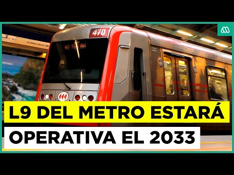 Avanzan obras de la línea 9 del Metro: estará operativa el 2033 y conectará a ocho comunas de la RM