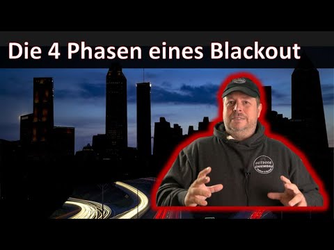 Blackout - die 4 Phasen eines Blackouts - Was funktioniert nicht mehr?