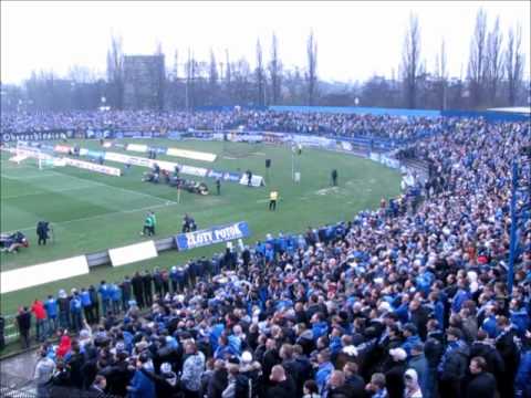 Ruch Chorzów - Górnik Zabrze (widok z trybuny) [15.04.2012 r.]
