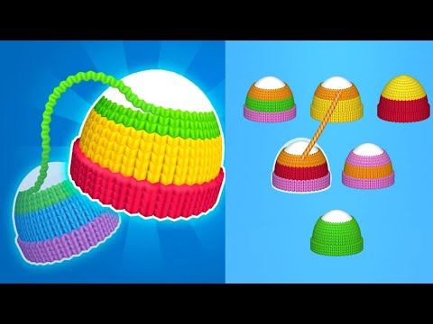Cozy Knitting Sort Puzzle - YouTube
