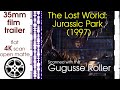 The Lost World Jurassic Park 1997 35mm Film Trailer 3 Flat Open Matte 4K CROPPED