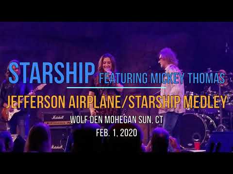 Starship -Featuring Mickey Thomas - Airplane/Starship Medley - Wolf Den Mohegan Sun Feb 1, 2020