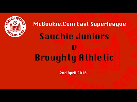 02/04/2016 Sauchie Juniors v Broughty Athletic - Highlights