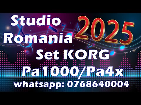 SET Korg Pa1000 🇷🇴  2025  🇷🇴