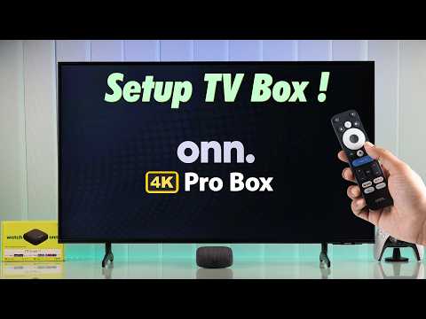 How To Setup ONN 4K Pro Google TV Streaming Box! [Beginner's]