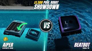 Aiper Experts Duo vs. Beatbot Sora 70: The $1,500 Pool Robot Showdown