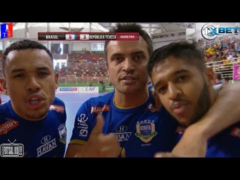 Melhores Momentos Brasil X República Tcheca | 4ª Rodada | Grand Prix de Futsal 2018 (03/02/2018)