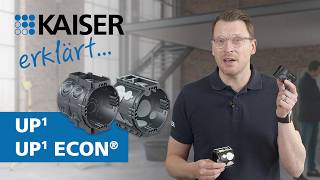 KAISER explique - Boîtiers encastrés UP¹ et UP¹ ECON® pour le montage sur plâtre