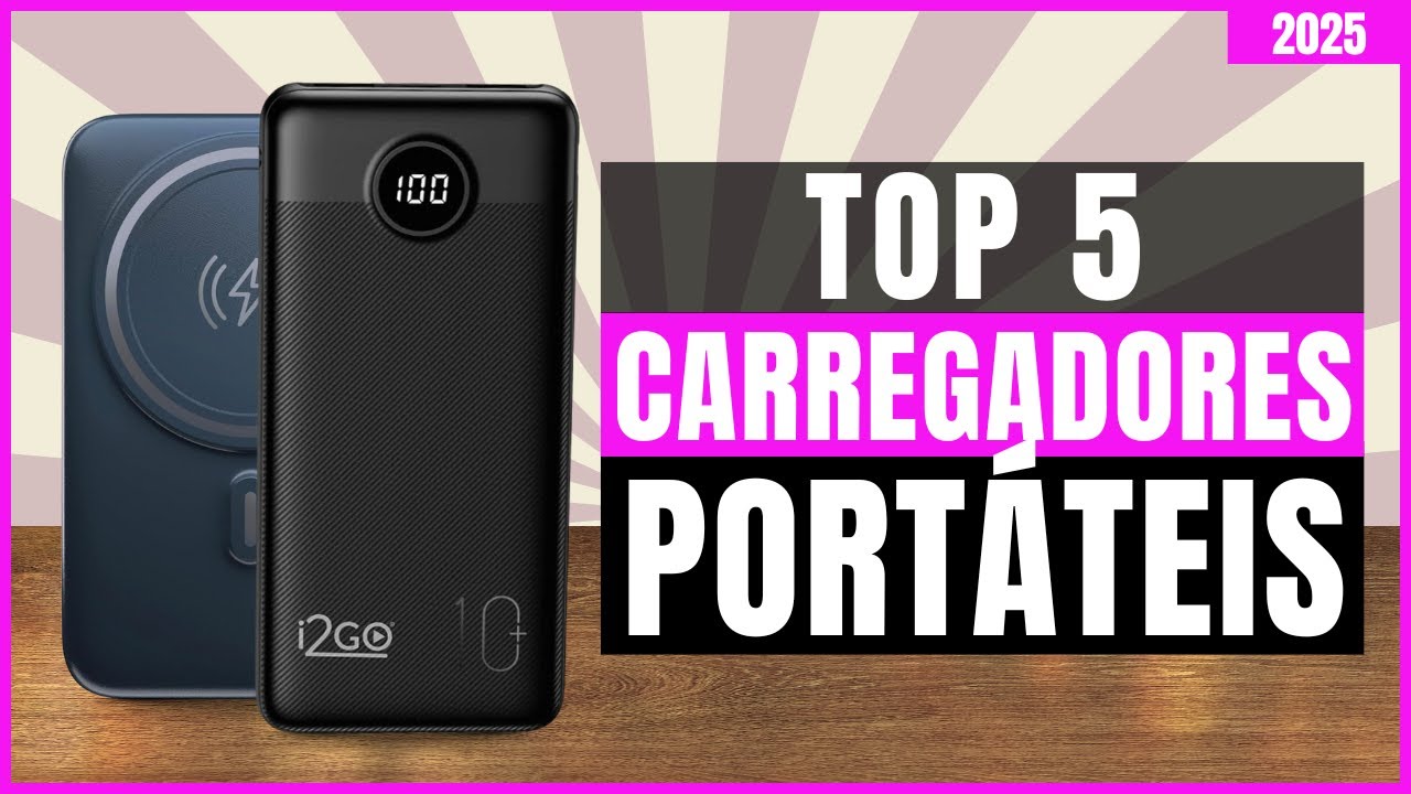🔝Descubra os Power Banks mais POTENTES e CONFIÁVEIS 2025! Carregadores Portáteis salvam sua bateria!