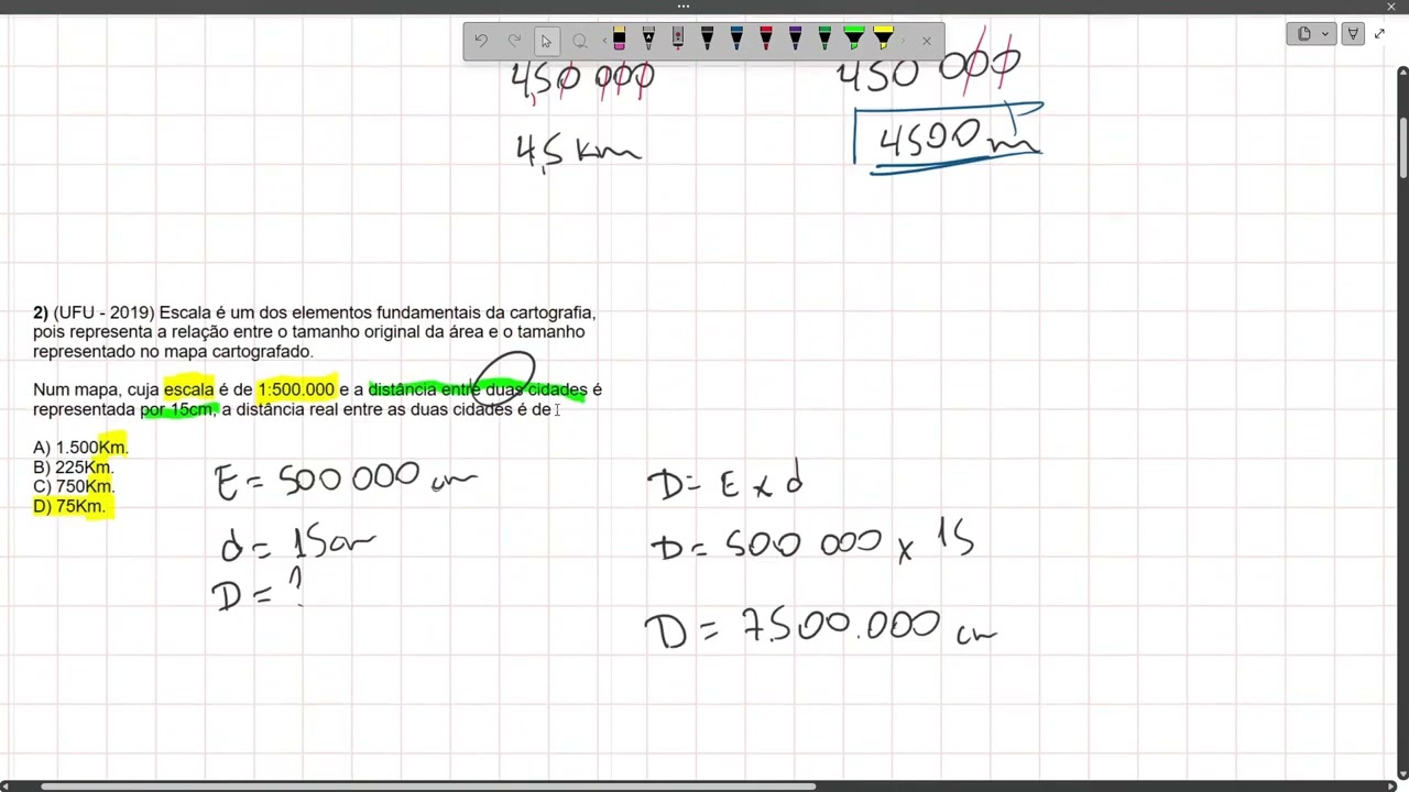 Resolução de escala cartográfica