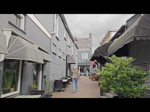A Peaceful Walk in Spijkenisse, Netherlands ,4K