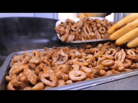 [ENG] 청도중고등학교 레전드 급식! 대구 막창 찐!!!!은 여기입니다🥩🫕/Pork intestines/Korean school lunch school cafe